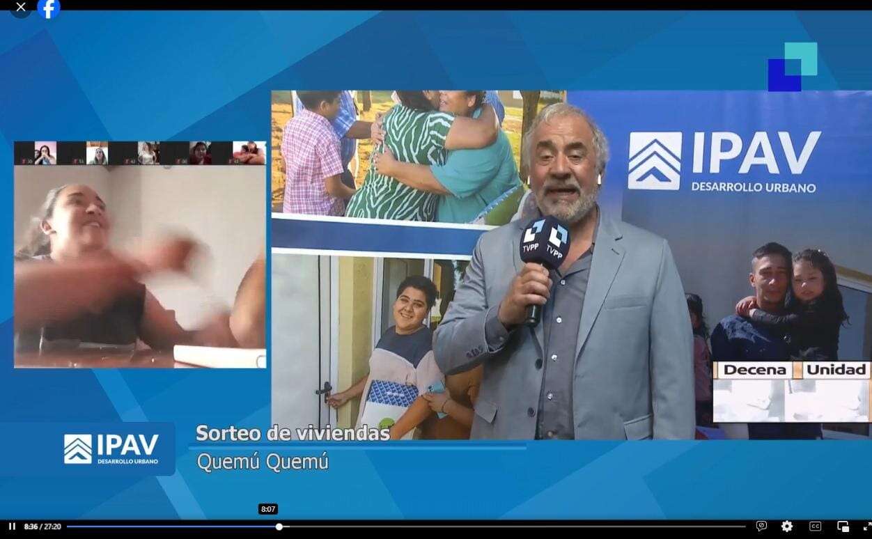Quemú Quemú: Adjudicaron 15 viviendas por sistema de sorteo público