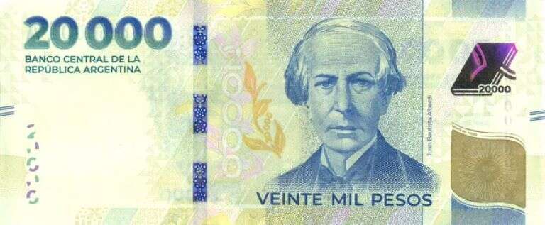 Alerta: Difunden medidas de seguridad para evitar estafas con el nuevo billete de $20.000