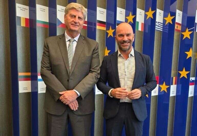 Ziliotto se reunió con el embajador de la Unión Europea en la Argentina en busca de ampliar las exportaciones