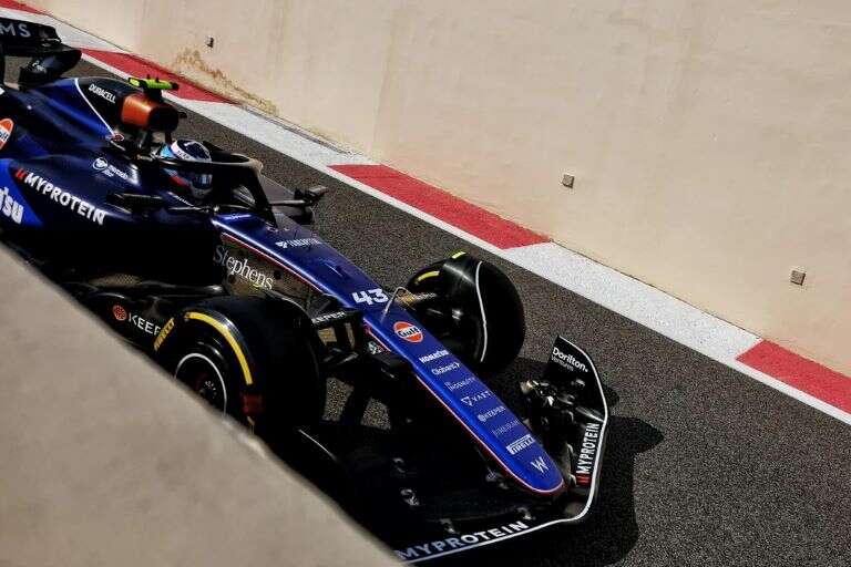 Automovilismo: Franco Colapinto deberá cumplir con una penalización en la parrilla de salida del GP de Abu Dhabi