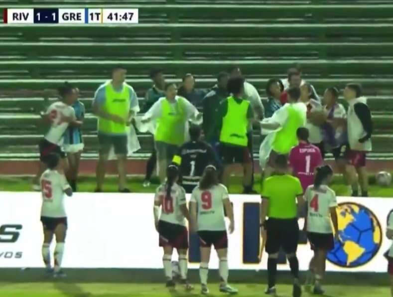 Fútbol: El femenino de River protagonizó un escandaloso hecho racista en Brasil