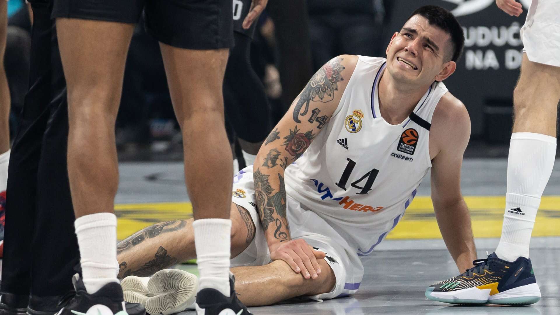Básquet: Real Madrid confirmó la grave lesión de Gabriel Deck