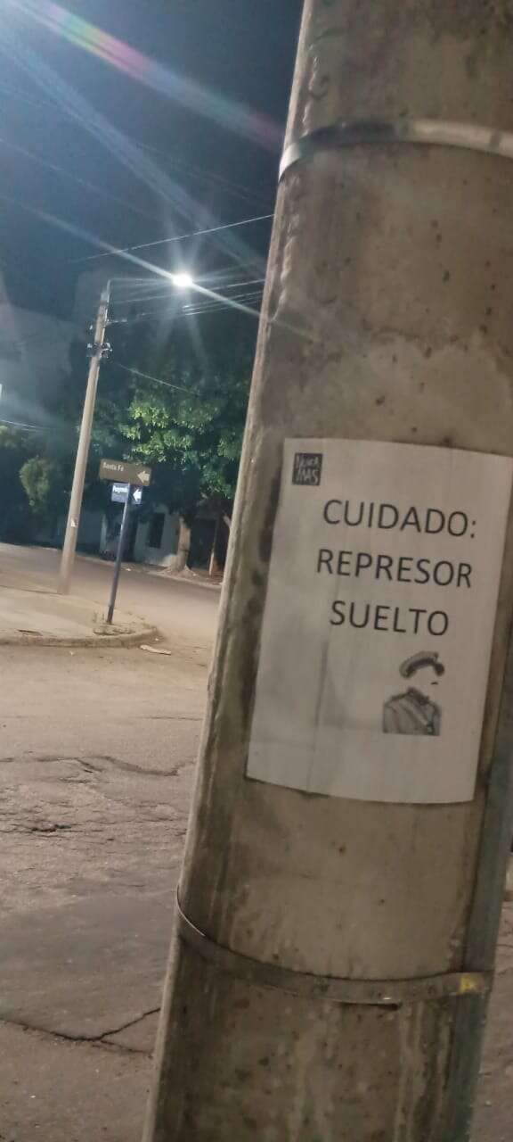 Tras la liberación, escrachan al represor Reinhart
