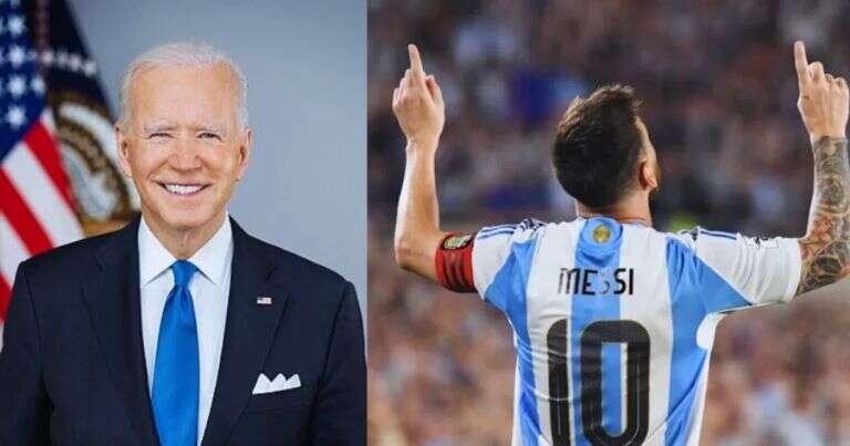 Estados Unidos: Joe Biden honra a Lionel Messi con la Medalla Presidencial de la Libertad