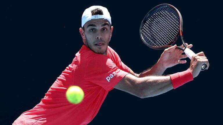 Tenis: Cerúndolo, Díaz Acosta y Etcheverry, los únicos argentinos que se metieron en la segunda ronda del Abierto de Australia