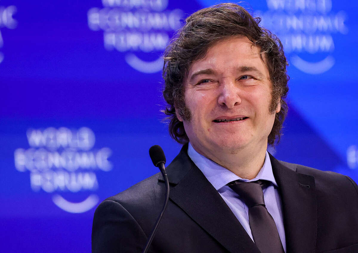 Antes de viajar a Davos, Milei se encontró con el secretario de Estado de Trump