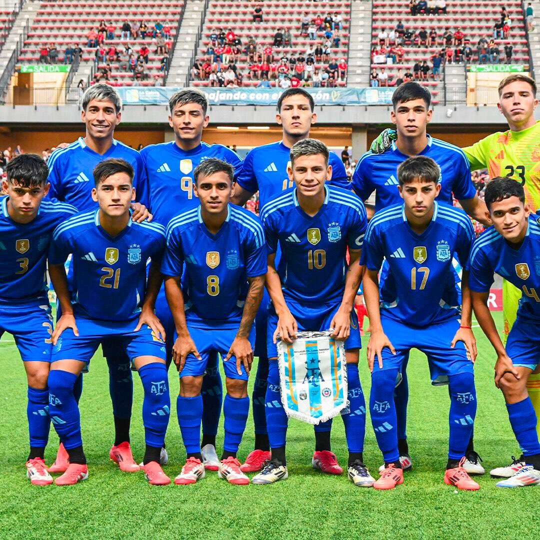 Fútbol: En la previa del Sudamericano, la Selección Argentina Sub20 venció a Chile
