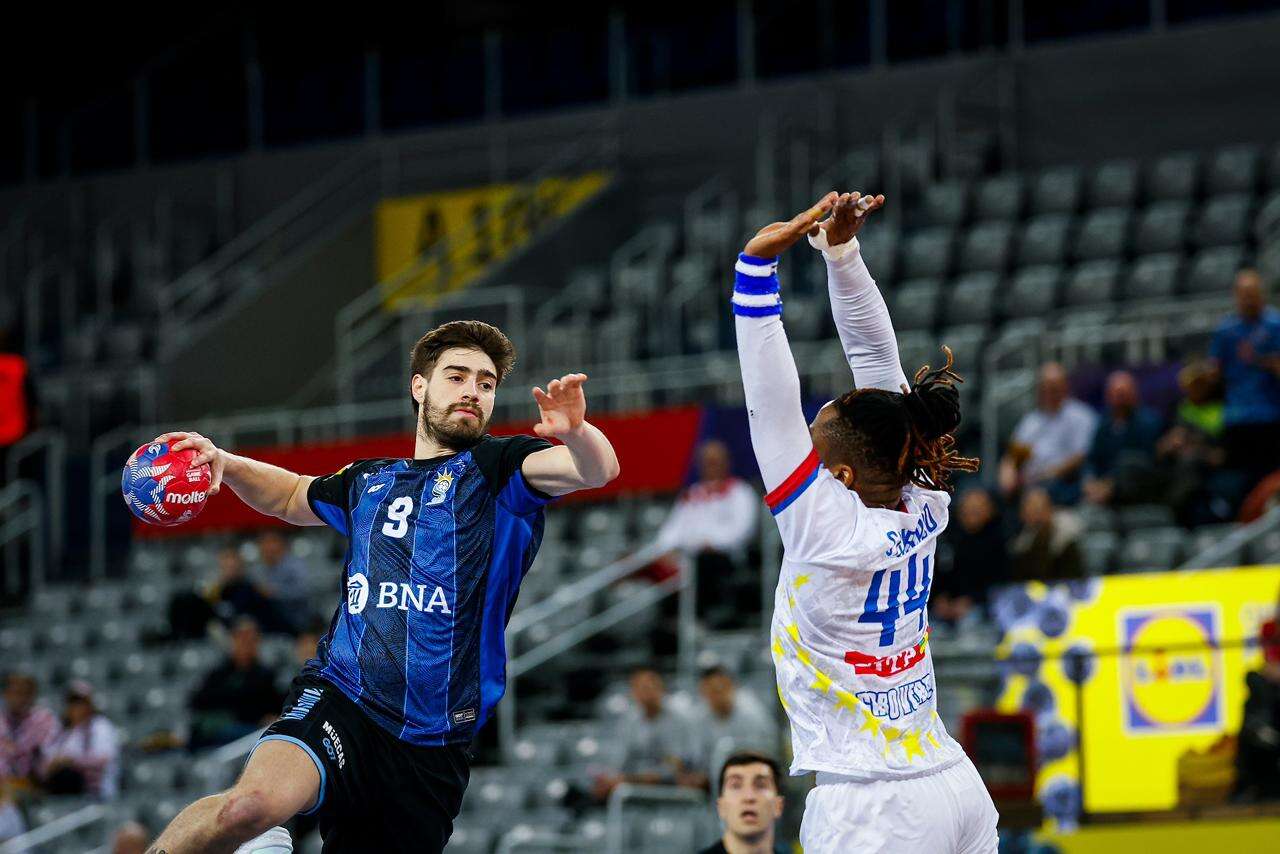 Handball: Los Gladiadores se recuperaron y vencieron a Cabo Verde