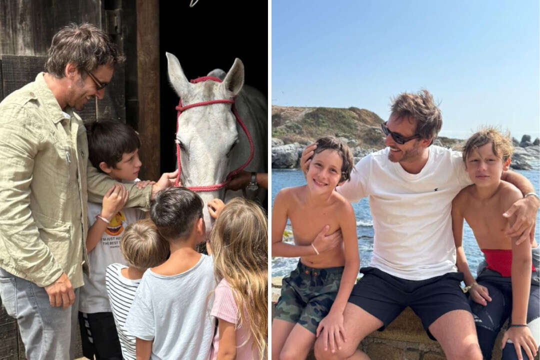 Benjamín Vicuña y el arte de desconectar: el video con sus hijos y “sin WiFi” y las reacciones de Pampita y la China Suárez