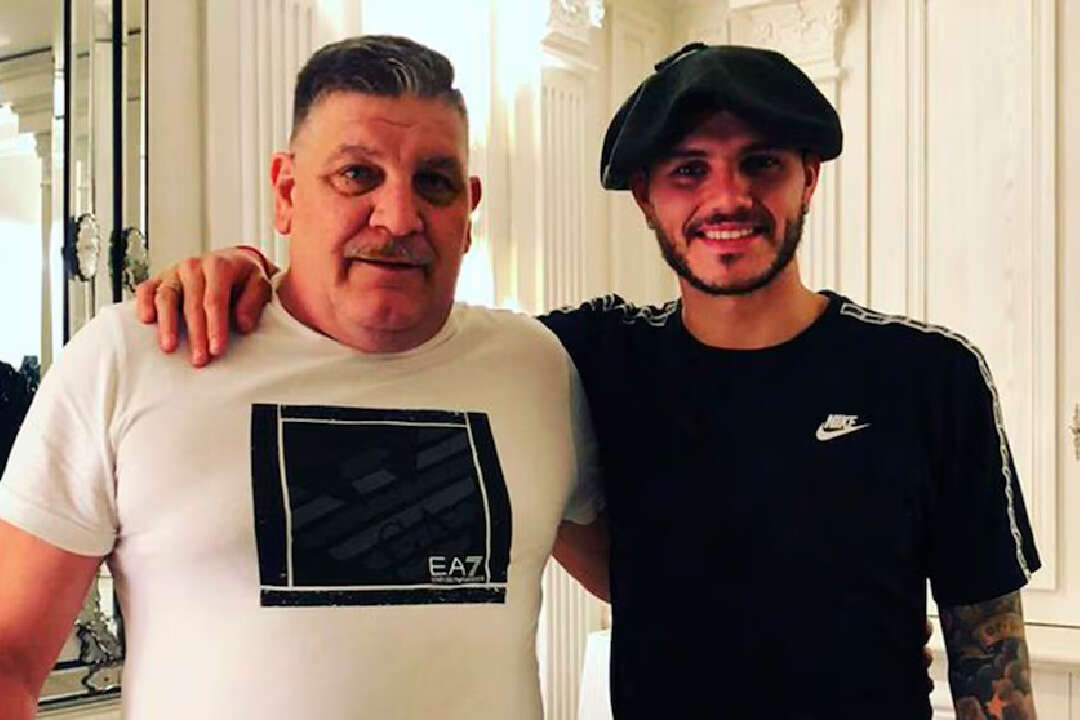 Mauro Icardi y su papá Juan Carlos se reencontraron luego de años de distanciamiento