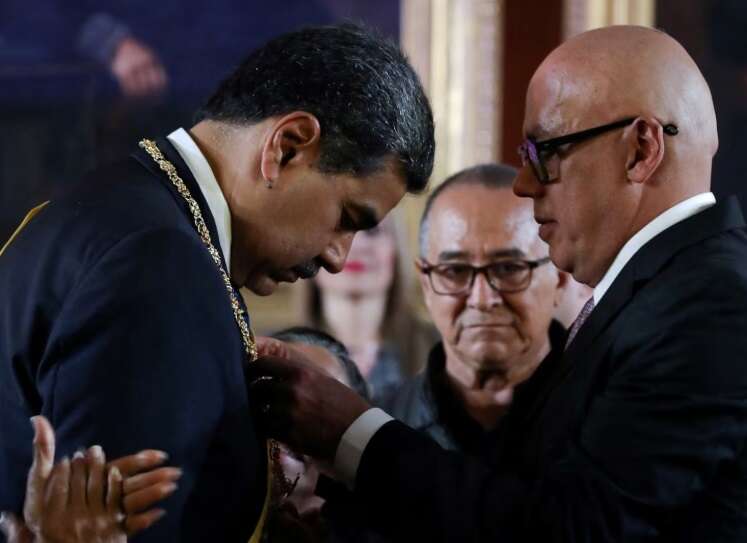 Venezuela: en medio de denuncias de fraude, Maduro juró y tomó posesión del poder por tercera vez consecutiva