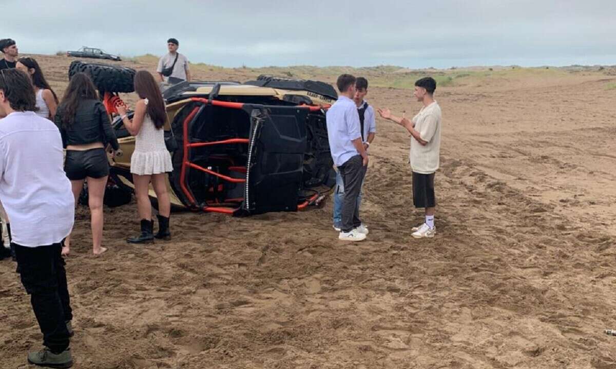 Monte Hermoso: Una discusión en una fiesta terminó con personas atropelladas por un UTV