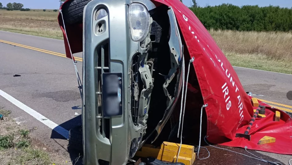 Vuelco fatal en la Ruta NÂº35