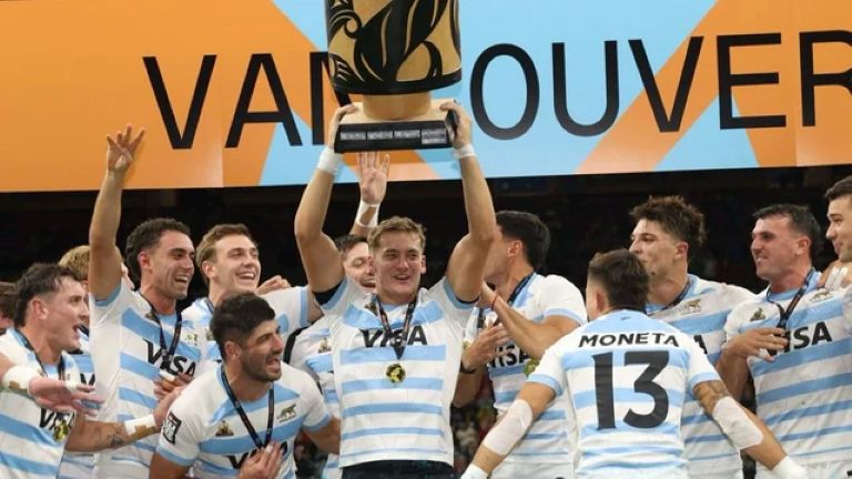 Rugby: Los Pumas 7”™s hicieron historia en Vancouver y lograron el tetracampeonato