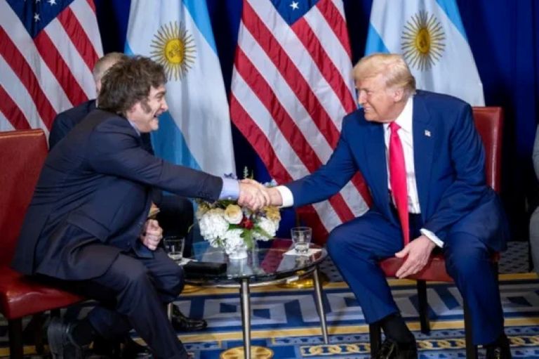 Javier Milei está en Estados Unidos y se esperanza con un encuentro con Donald Trump