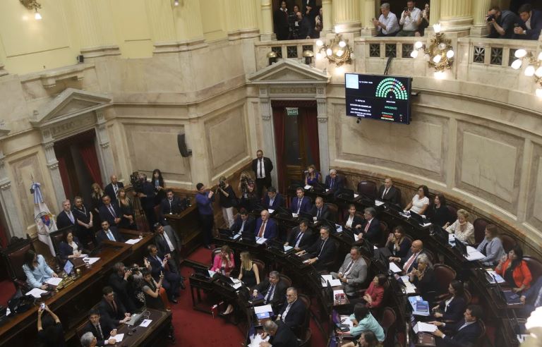 El Senado convirtió en ley la suspensión de las PASO