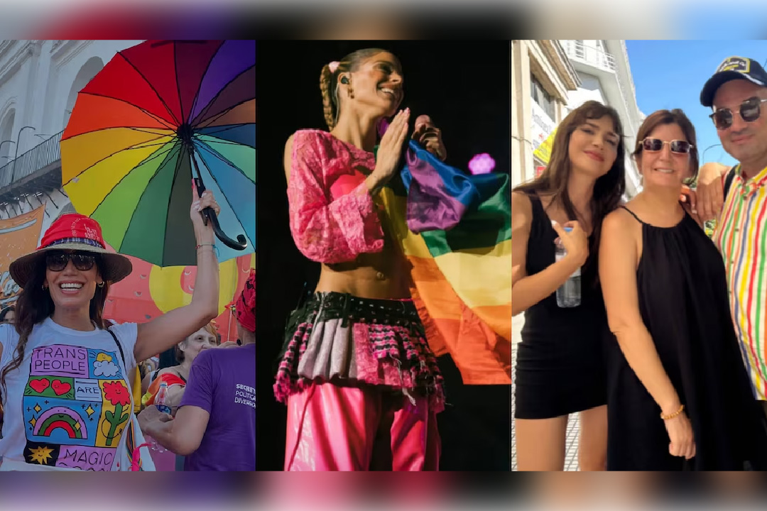 Marcha Federal LGBT+ Antifascista: de Flor de la V y Celeste Cid en la calle a los mensajes de Tini Stoessel y Emilia Mernes