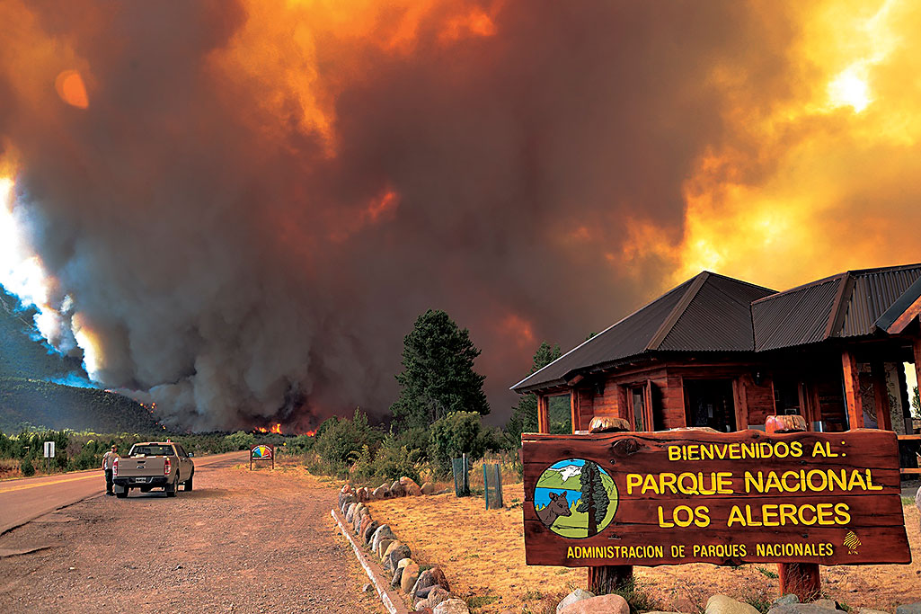 Incendios en la Patagonia: “Apaguen el fuego”, pidió la Asamblea La Pampa por el Ambiente
