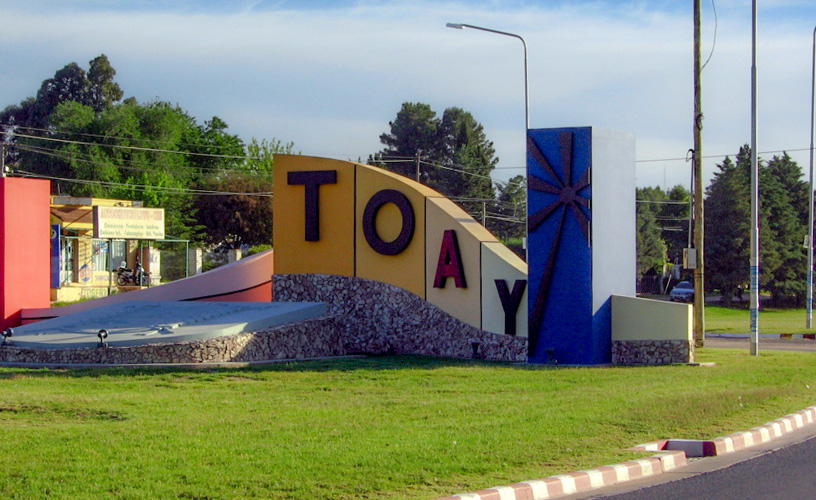 Toay: Un policía resultó herido al intervenir en una pelea entre madre e hijo
