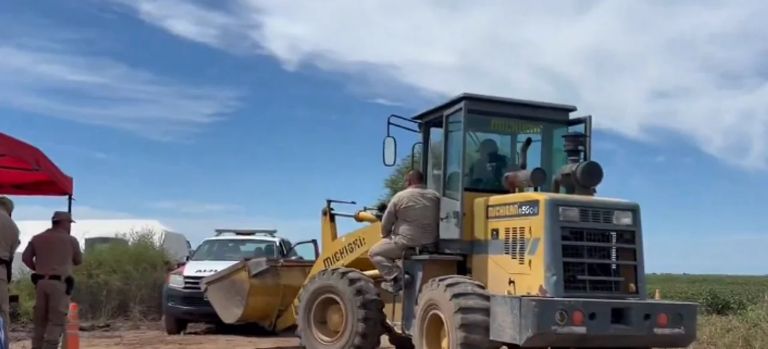 Caso Lian: Realizan excavaciones en el patio de la casa de un testigo