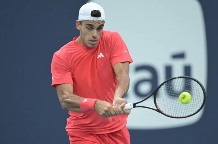 Tenis: el argentino Francisco Cerúndolo cayó en cuartos de final del Masters 1000 de Miami