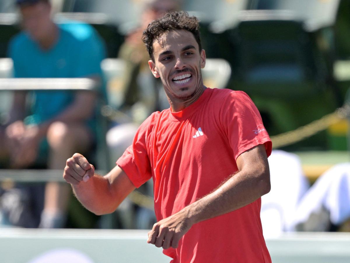 Tenis: Cerúndolo logró un gran triunfo y es el único argentino en el Masters 1000 de Miami