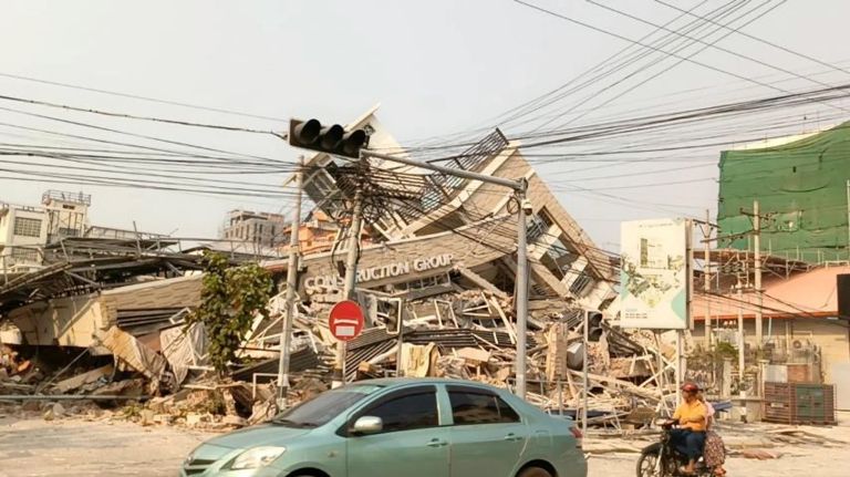 Myanmar: el devastador terremoto dejaba más de 1.600 muertos y más de 3.400 heridos