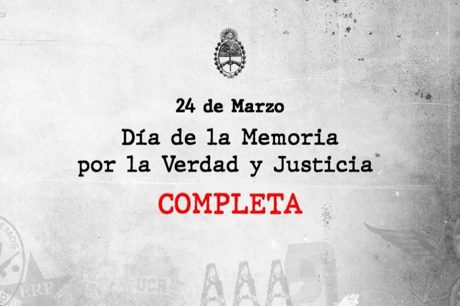 El gobierno de Milei publicó un video provocador sobre el 24 de marzo
