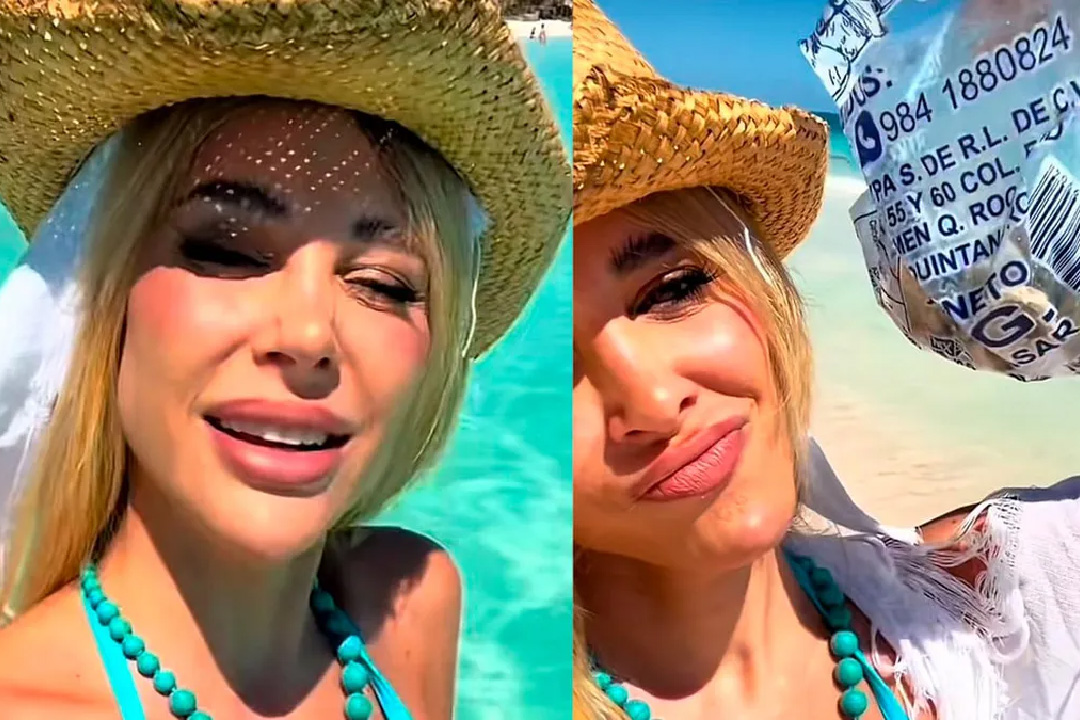 El insólito error de Stefy Xipolitakis en México: quiso llevarse un recuerdo de la playa y podría enfrentar a la Justicia