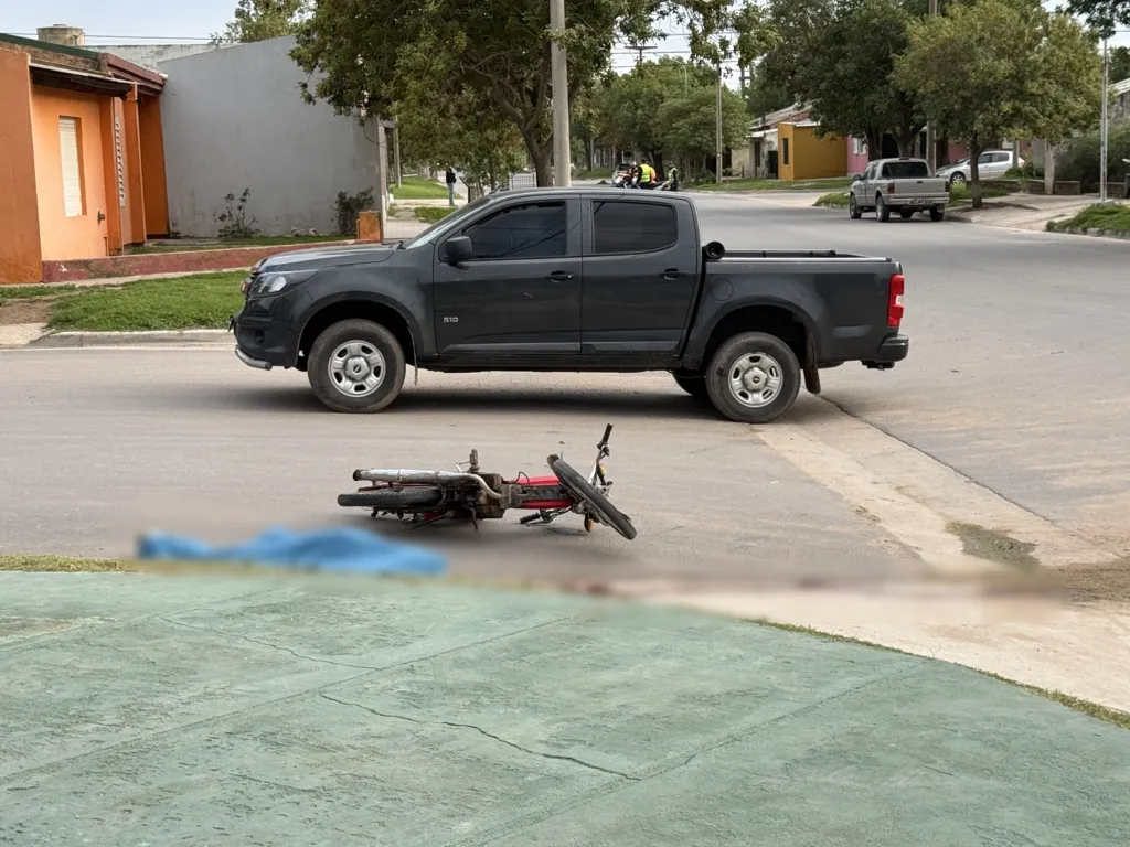 Realicó: Un motociclista perdió la vida al golpear la cabeza contra el cordón
