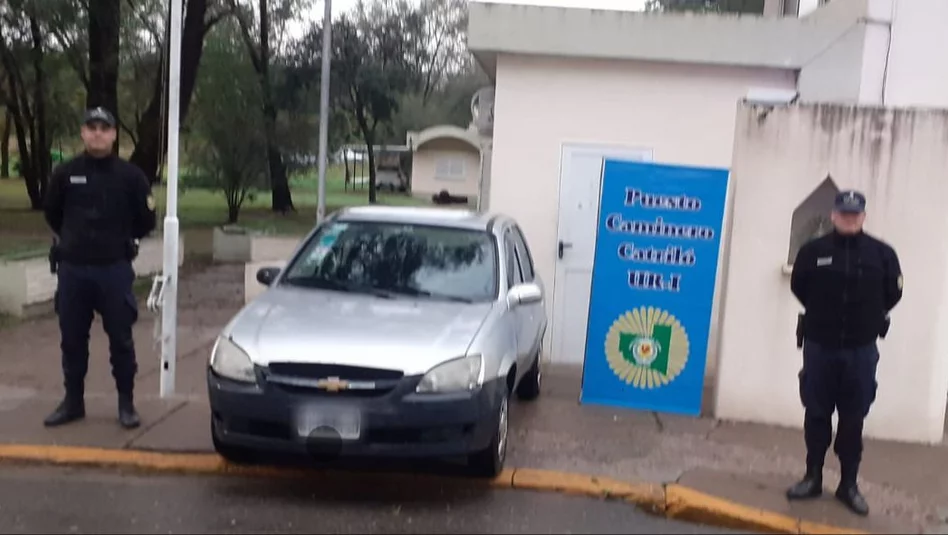Catriló: retienen un auto robado conducido por un santarroseño