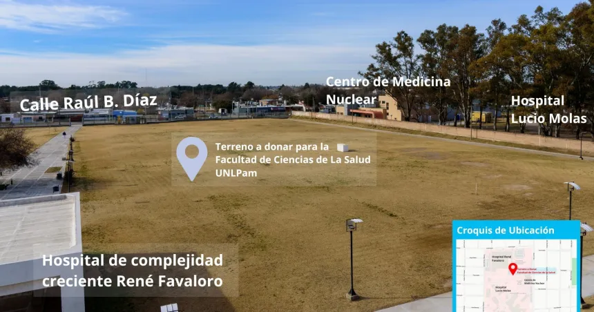Ziliotto promulgó la Ley que cede terreno a la UNLPam