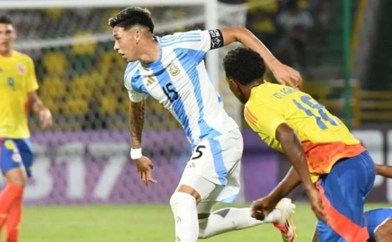 Fútbol: Argentina cayó ante Colombia y ahora deberá luchar en los playoffs para ir al Mundial Sub-17