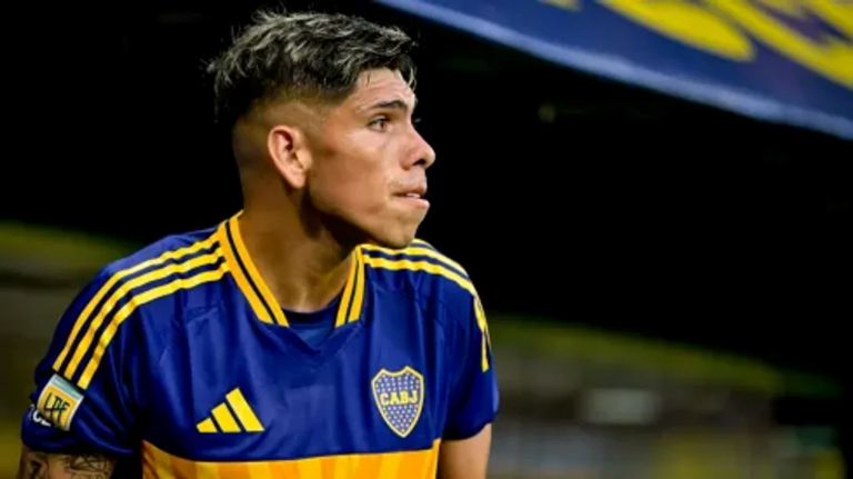 Fútbol: Palacios aclaró su ausencia en el entrenamiento de Boca y dijo que “no fue por una fiesta”