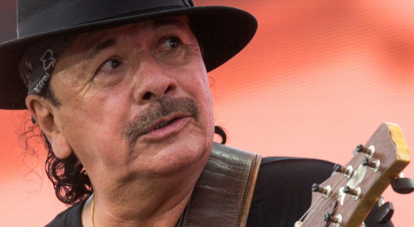 Carlos Santana fue hospitalizado por un cuadro deshidratación y tuvo que cancelar un show