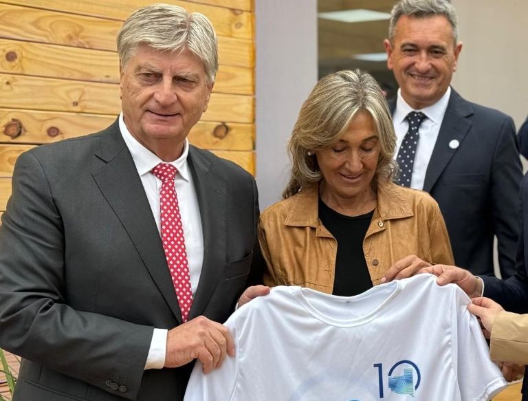 La vicegobernadora Mayoral estuvo en la apertura de la ExpoPymes y apuntó “por una Pampa más productiva y comercial”