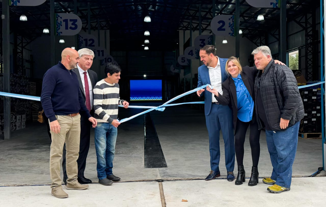 Santa Rosa: Ziliotto y di Nápoli inauguraron el Mercado Concentrador