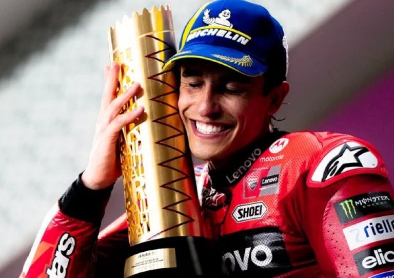 Motociclismo: el español Marc Márquez ganó en Qatar y lidera el mundial de Moto GP