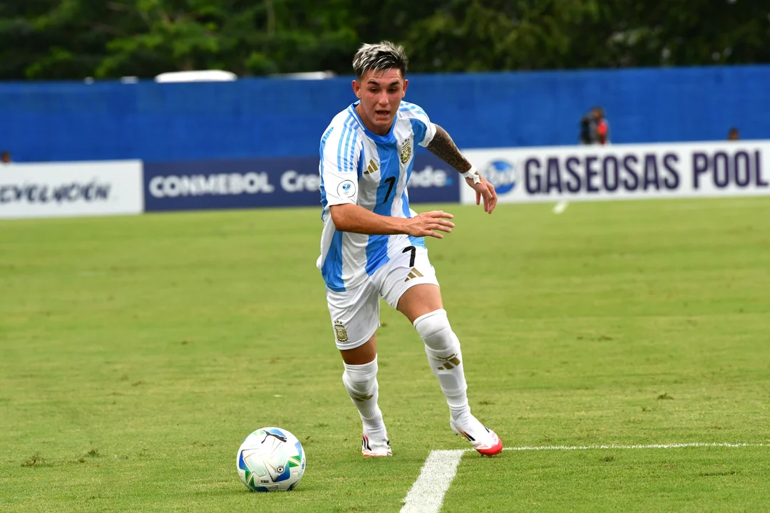 Fútbol: la Selección argentina Sub 17 goleó a Perú en el Sudamericano
