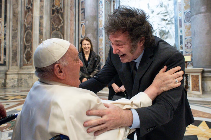 Javier Milei: “El papa Francisco ha sido el argentino más importante de la historia”