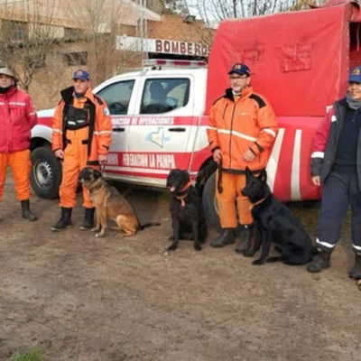 Bomberos pampeanos hallaron el cuerpo de un joven desaparecido en el río Chubut