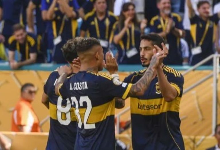 Fútbol: Boca abrió el Mundial de Clubes con un empate por 2-2 ante el Benfica