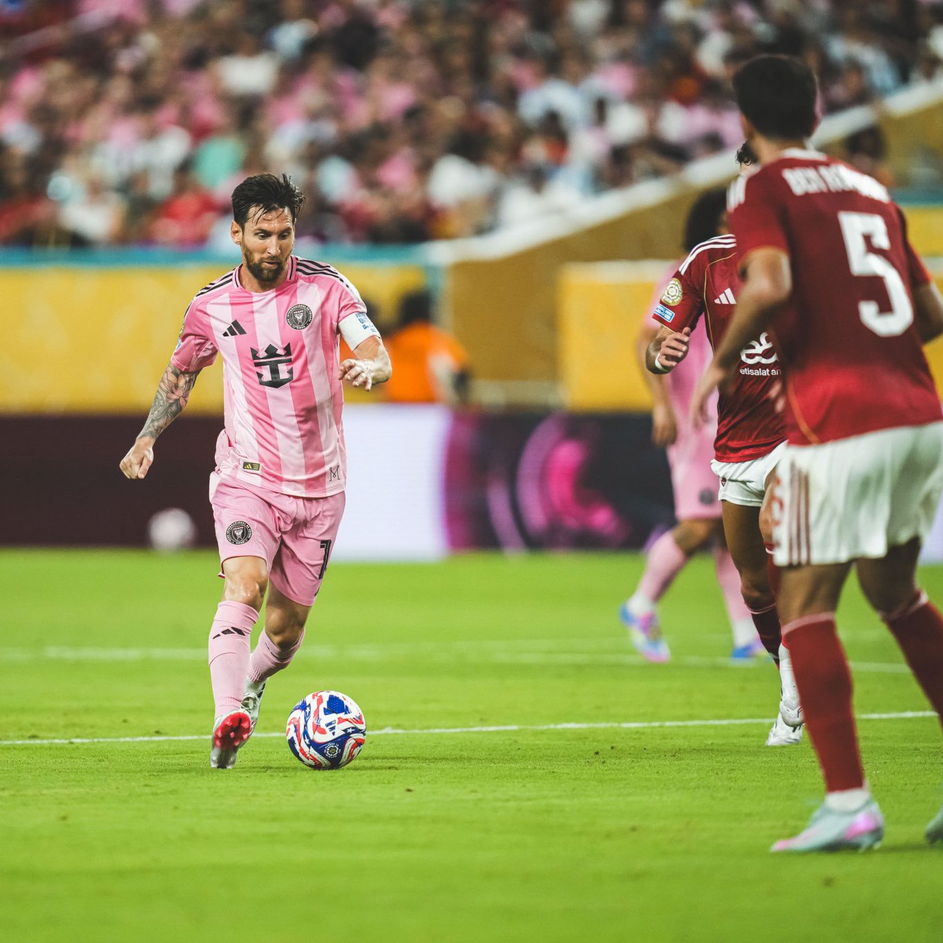 Fútbol: Inter de Miami igualó con Al Ahly en el debut del Mundial de Clubes