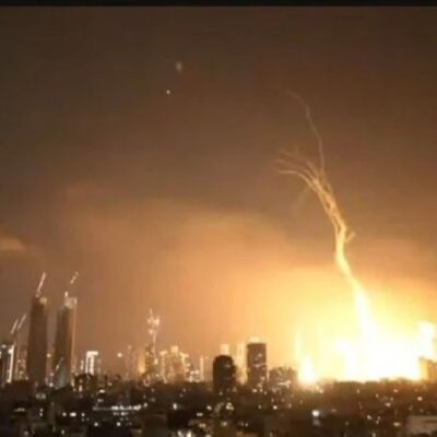 Tensión en Medio Oriente: Irán bombardeó la región metropolitana de Tel Aviv