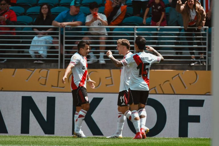 Fútbol: River Plate le ganó a Urawa Red Diamonds en su debut en el Mundial de Clubes