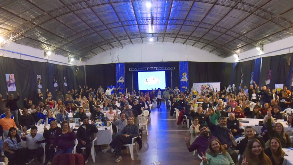 Más de 300 militantes participaron del encuentro “Derribando Mitos” en Macachín
