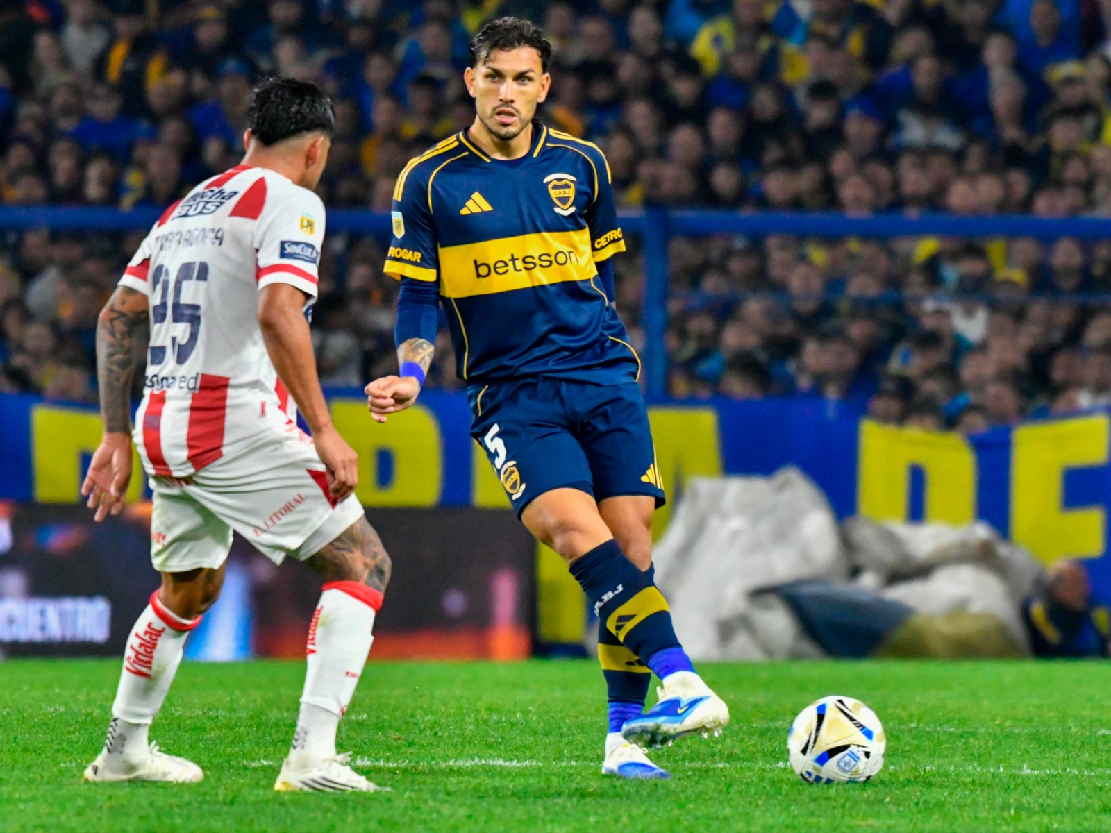 Fútbol: en la vuelta de Paredes, Boca rescató un punto ante Unión en La Bombonera