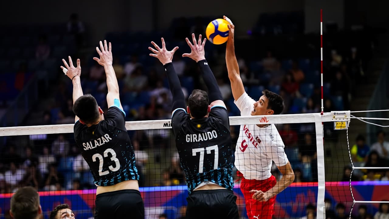 Voleibol: Argentina cerró su participación en la VNL 2025 con un triunfo ante Turquía