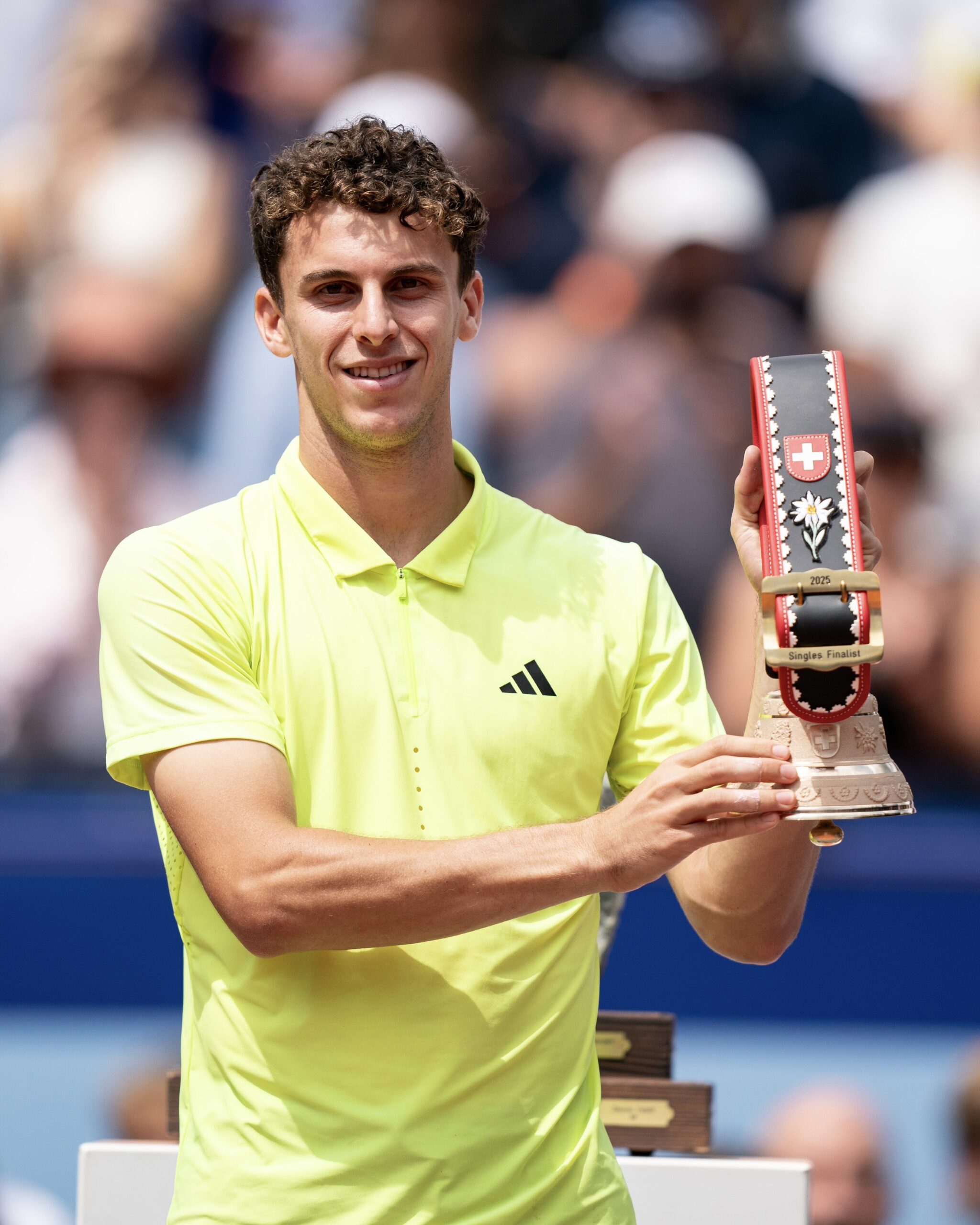 Tenis: Juan Manuel Cerúndolo cayó en la final del ATP de Gstaad