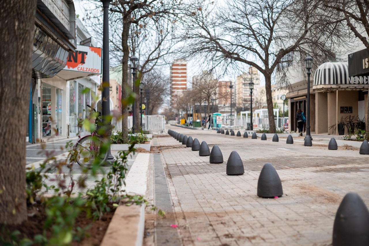 Santa Rosa: el 9 de julio se inauguran las obras de la semipeatonal y la renovación de la plaza San Martín